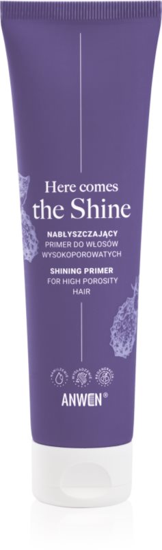 Anwen Here Comes The Shine Shining Primer For High Porosity Hair baza pentru machiaj pentru păr 100 ml