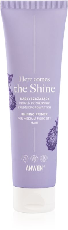 Anwen Here Comes The Shine Shining Primer For Medium Porosity Hair baza pentru machiaj pentru păr 100 ml