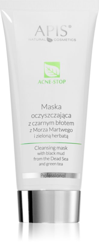 Apis Natural Cosmetics Acne-Stop Professional masca pentru curatare profunda pentru tenul gras, predispus la acnee 200 ml