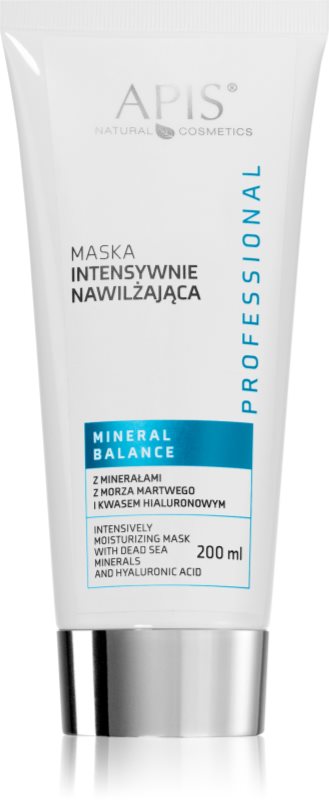 Apis Natural Cosmetics Hydro Balance Professional mască facială intens hidratantă cu minerale din Marea Moartă 200 ml