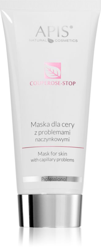 Apis Natural Cosmetics Couperose-Stop masca cremoasa delicata pentru piele sensibila cu tendinte de inrosire 200 ml