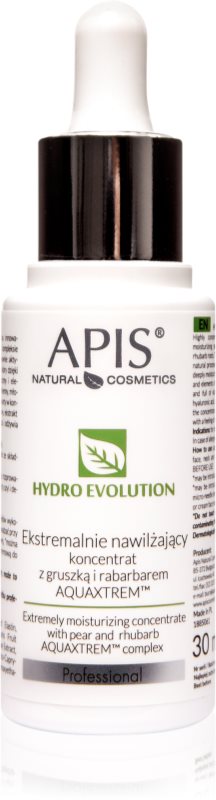 Apis Natural Cosmetics Hydro Evolution concentrat hidratare intensă faciale 30 ml