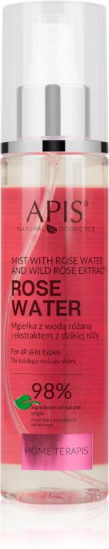 Apis Natural Cosmetics Rose Water lotiune pentru fata cu apă de trandafiri 150 ml