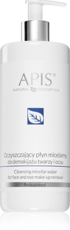 Apis Natural Cosmetics Make-Up Removal Apa micela cu efect de curatare si indepartare a machiajului 500 ml