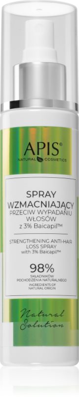 Apis Natural Cosmetics Natural Solution 3% Baicapil tonic spray impotriva caderii parului 150 ml