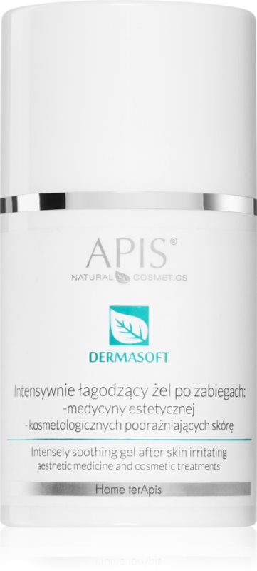 Apis Natural Cosmetics Dermasoft Home TerApis gel calmant pentru piele sensibila si iritabila 50 ml