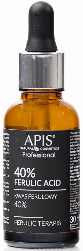 Apis Natural Cosmetics Professional 40% Ferulic Acid ser exfoliant de netezire 30 ml
