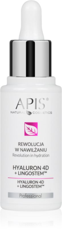Apis Natural Cosmetics Hyaluron 4D + Lingostem emulsie hidratanta 30 ml