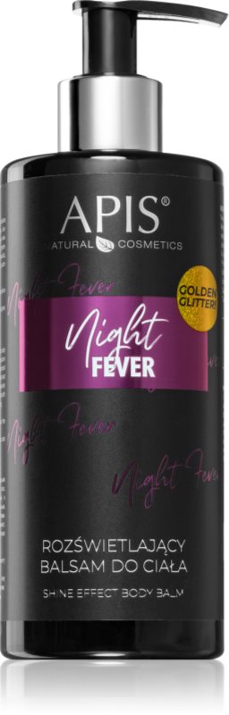 Apis Natural Cosmetics Night Fever loțiune de corp iluminatoare 300 ml