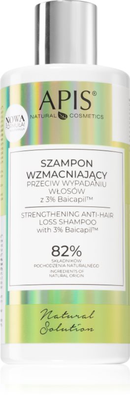 Apis Natural Cosmetics Natural Solution 3% Baicapil Sampon impotriva caderii parului 300 ml