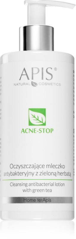 Apis Natural Cosmetics Acne-Stop Home TerApis lapte de curățare cu ceai verde 300 ml