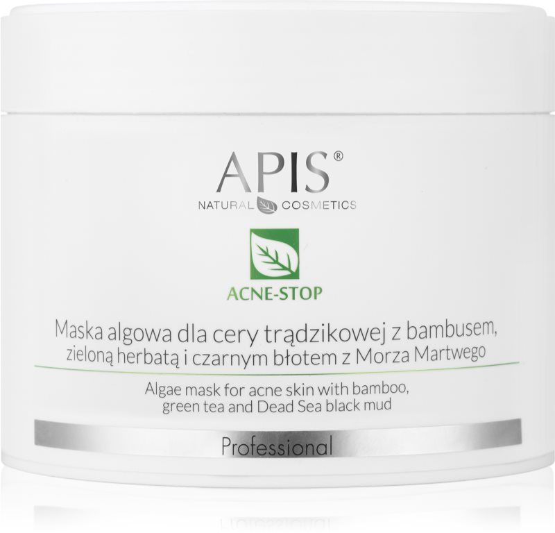Apis Natural Cosmetics Acne-Stop Professional mască de curățare și catifelare pentru tenul gras, predispus la acnee