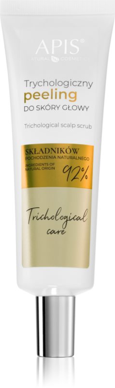 Apis Natural Cosmetics Trichological Care peeling enzimatic pentru par si scalp 80 ml
