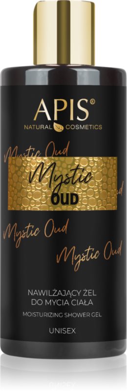 Apis Natural Cosmetics Mystic Oud gel de dus hidratant 300 ml