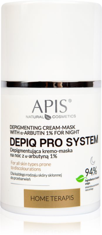 Apis Natural Cosmetics Home TerApis cremă-mască de noapte regeneratoare pentru piele cu hiperpigmentare 50 ml