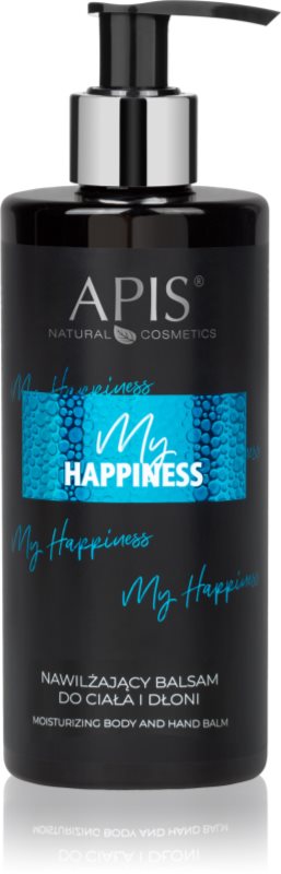 Apis Natural Cosmetics My Happiness ro balsam hidratant pentru maini si corp 300 ml