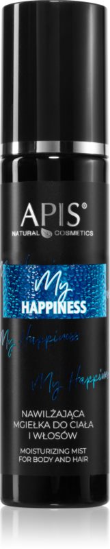 Apis Natural Cosmetics My Happiness bruma de corp hidratanta pentru corp si par 150 ml