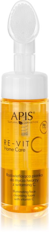 Apis Natural Cosmetics Re-Vit C Home Care spuma de curatat cu vitamina C 150 ml