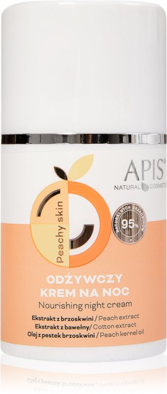 Apis Natural Cosmetics Peachy Skin crema de noapte nutritiva 50 ml