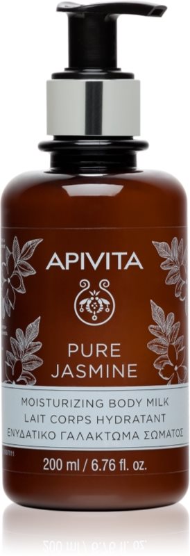 Apivita Pure Jasmine Body Milk loțiune de corp hidratantă