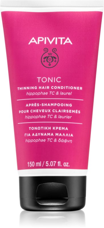 Apivita Tonic Thinning Hair Conditioner Balsam tonifiant pentru par fin si subtiat 150 ml