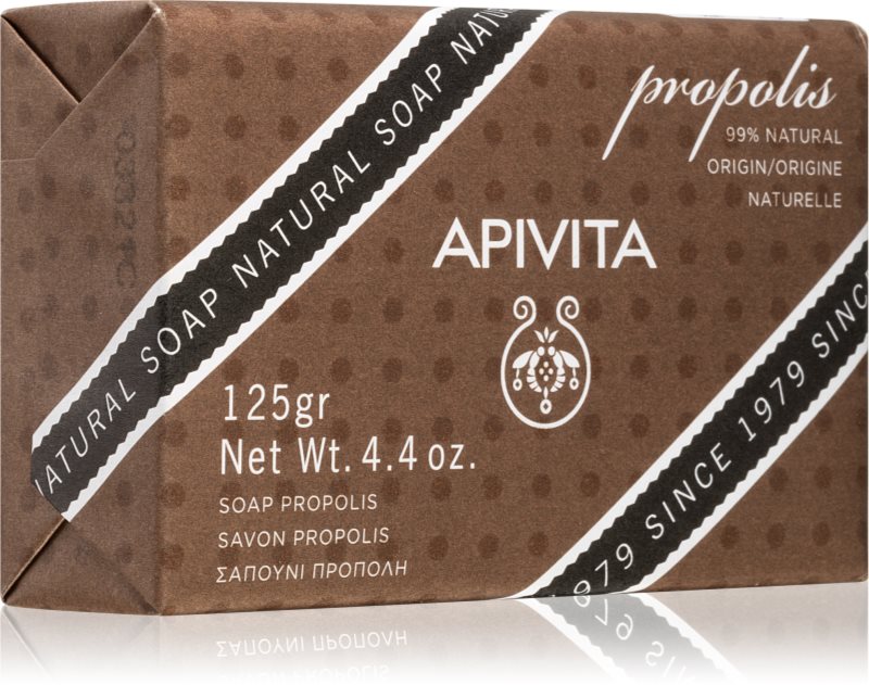 Apivita Natural Soap Propolis săpun solid pentru curățare 125 g