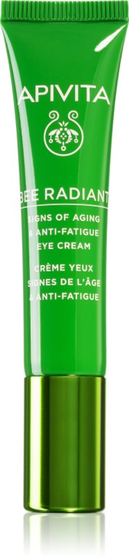 Apivita Bee Radiant Eye Cream cremă de ochi corectoare pentru cearcăne și riduri 15 m
