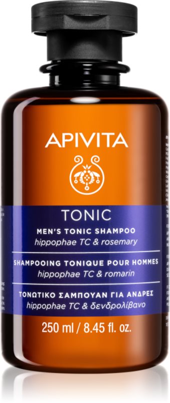 Apivita Tonic Men's Tonic Shampoo Șampon împotriva căderii părului