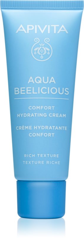 Apivita Aqua Beelicious Comfort Hydrating Cream Rich Crema de fata Hrănitoare pentru zi și noapte hidratant 40 ml