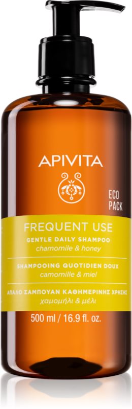 Apivita Frequent Use Gentle Daily Shampoo Sampon de curatare zi de zi. cu musetel