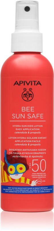 Apivita Bee Sun Safe Kids Spray SPF50 lapte de soare pentru copii SPF 50 200 ml
