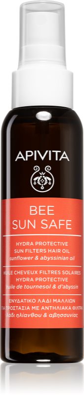 Apivita Bee Sun Safe Hair Oil ulei hidratant pentru par expus la soare 100 ml