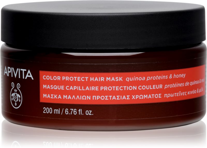Apivita Color Seal Color Protect Hair Mask Masca de par pentru protecția culorii 200 ml