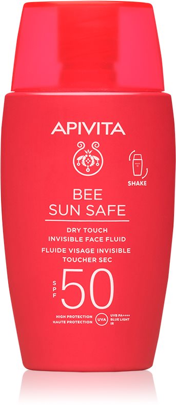 Apivita Bee Sun Safe Dry Touch Face Fluid SPF50 protective fluid SPF 50+ 50 ml
