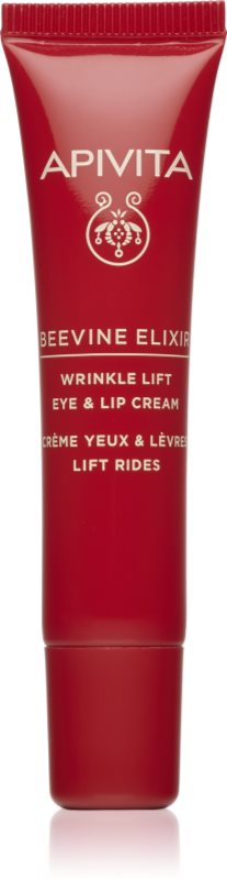 Apivita Beevine Elixir Eye & Lip Cream crema de ochi cu efect intensiv de lifting impotriva ridurilor si cearcanelor 15 ml