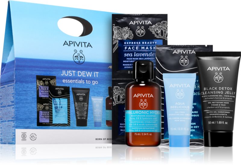 Apivita Just Dew It Set Set de călătorii pentru hidratare intensa
