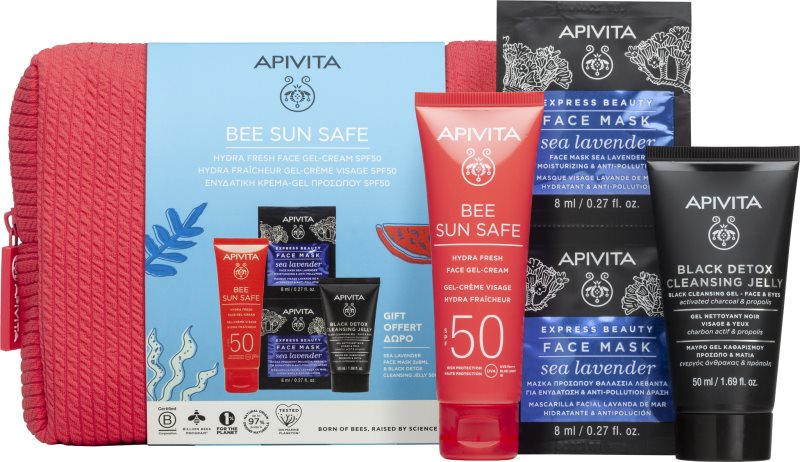 Apivita Bee Sun Safe Hydra Fresh Gift Set set cadou plaja SPF 50