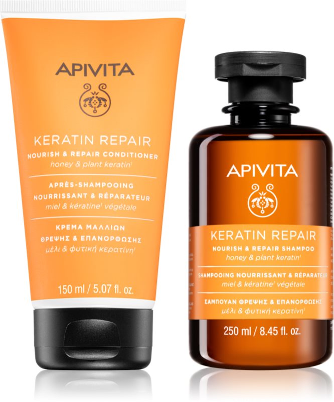 Apivita Keratin Repair Duo set nutritie si hidratare