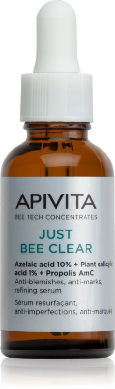 Apivita Just Bee Clear Serum ser pentru ten gras si problematic 30 ml