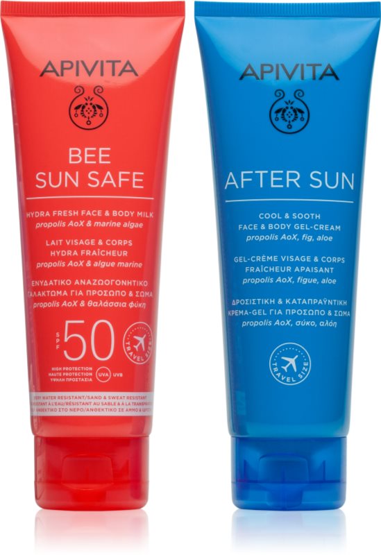 Apivita Bee Sun Safe Beach Essentials set plaja