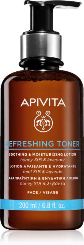 Apivita Cleansing Refreshing Toner tonic de curatare si calmant 200 ml