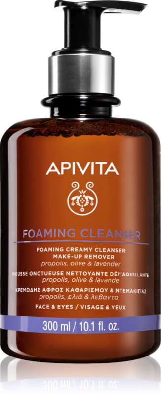 Apivita Cleansing Foaming Cleanser demachiant spumant delicat