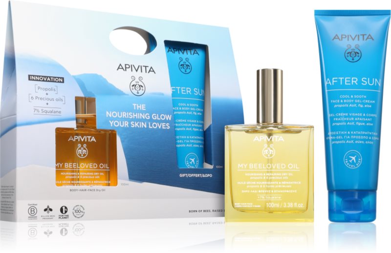Apivita My Beeloved Oil set nutritie si hidratare