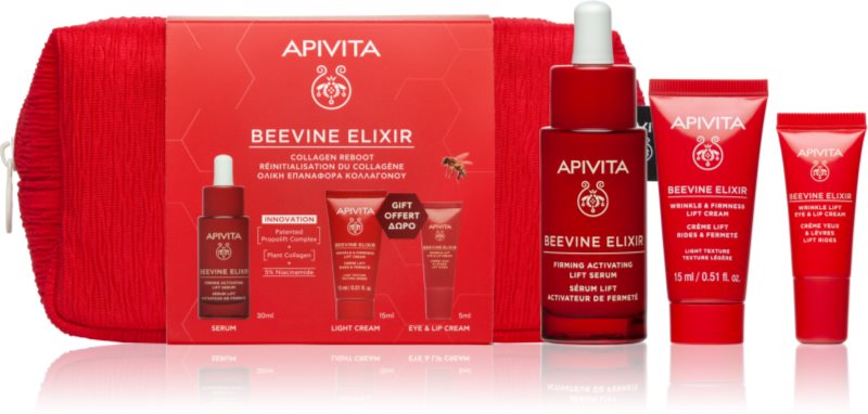 Apivita Beevine Elixir Collagen Reboot set pentru fermitatea pielii