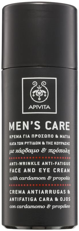Apivita Men's Care Anti-Wrinkle Anti-Fatigue Face and Eye Cream crema anti-rid pentru față și ochi 50 ml