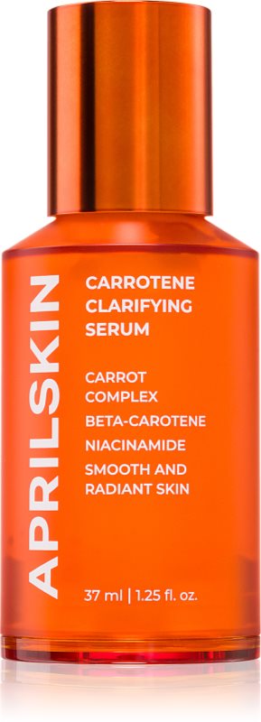 APRILSKIN Carrotene Clarifying Serum Stabilizator pentru îmbunătățirea calității pielii cu beta-caroten 37 ml