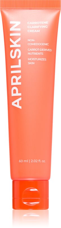 APRILSKIN Carrotene Clarifying Cream crema hranitoare revitalizanta pentru fortificarea barierei cutanate 60 ml