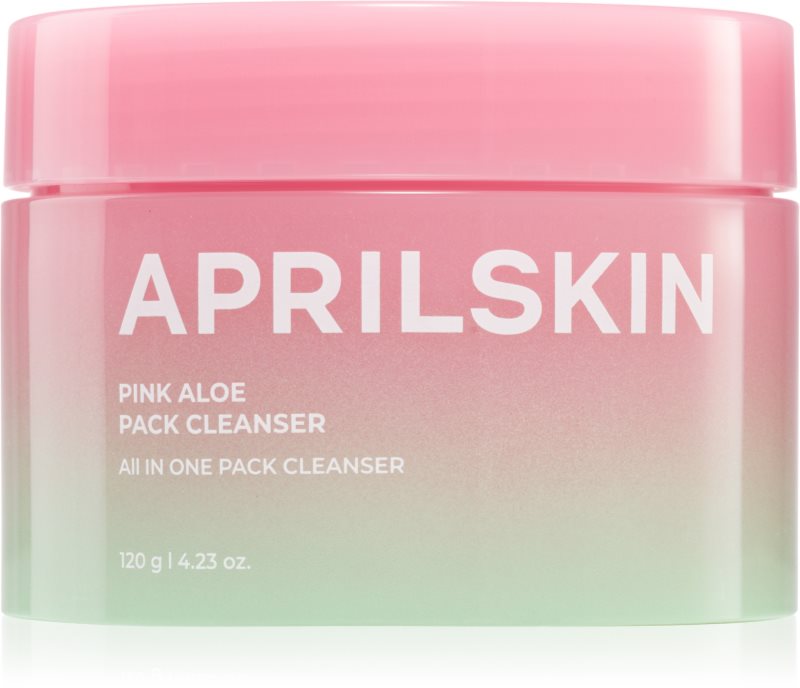 APRILSKIN Pink Aloe Pack Cleanser lotiune de curatare cu efect de hidratare 120 g