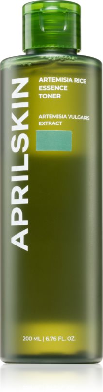 APRILSKIN Artemisia Rice Toner loțiune hidratantă iluminatoare cu efect calmant 200 ml