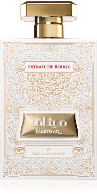 Ard Al Zaafaran Meethaq Extrait De Rouge Eau de Parfum unisex 100 ml